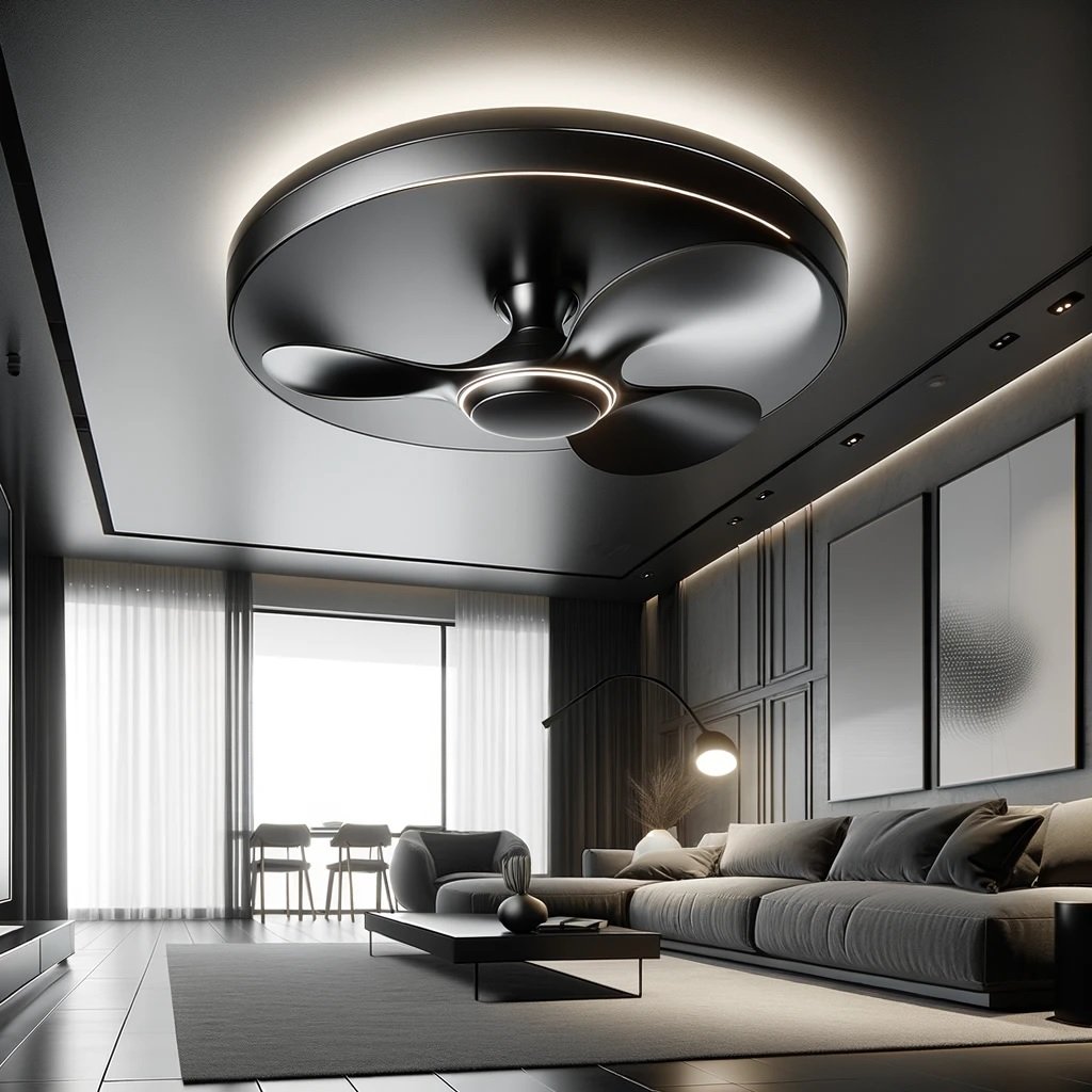 Flush Mount Ceiling Fan