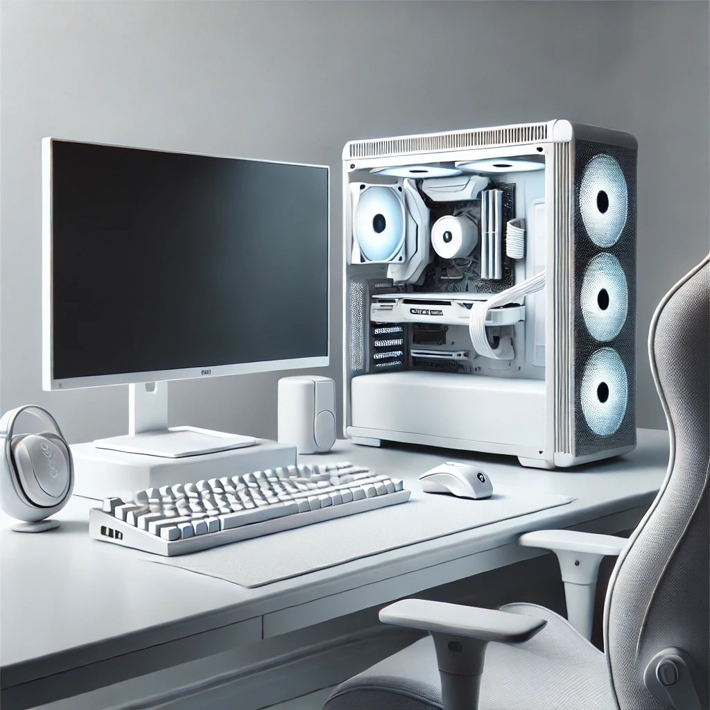 Gaming Desktop White